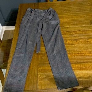 Small pinstripe work pants
